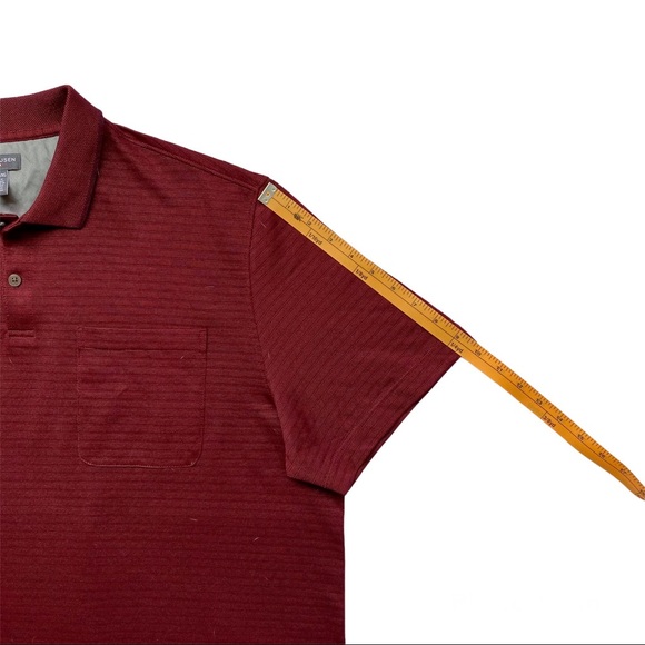 Men’s Van Heusen Flex Golf Polo Shirt Red - Size XL - Picture 4 of 5